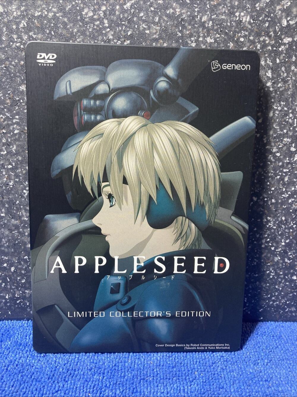 Appleseed (DVD, 2005, 2-Disc Set, Limited Collectors Edition) Steelbook Anime